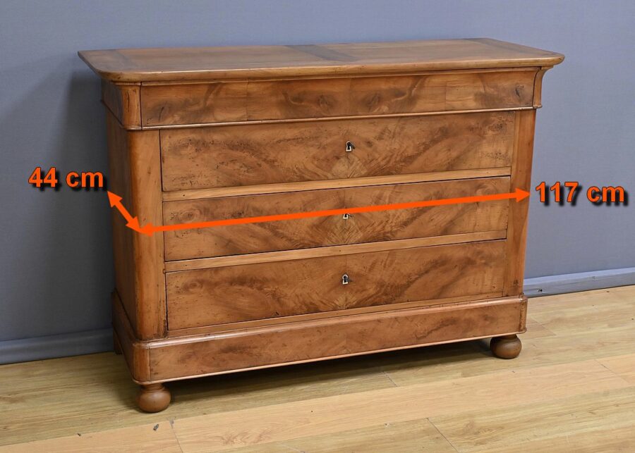 Commode en Merisier, époque Restauration - Début XIXe – Image 16