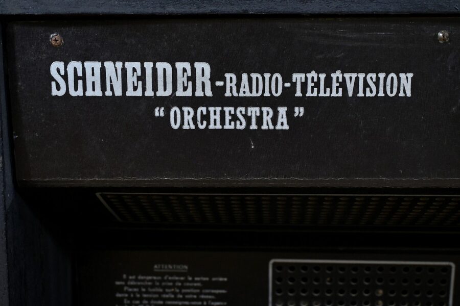 Meuble Radio Schneider en Acajou – Milieu XXe – Image 22