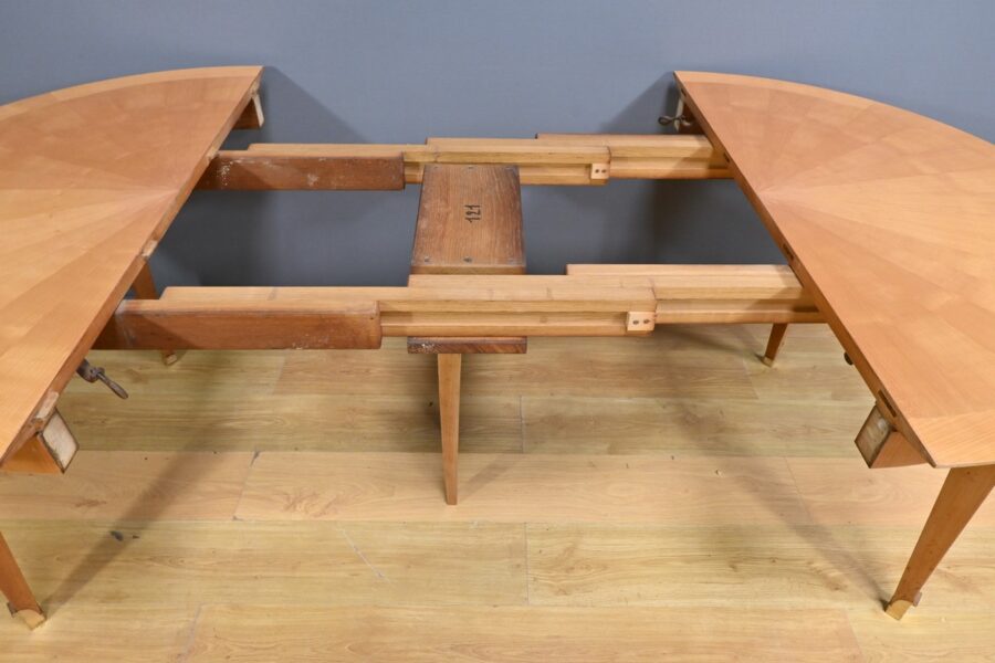 Table 4 à 10 Couverts en Merisier - 1950 – Image 15