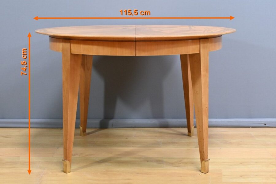 Table 4 à 10 Couverts en Merisier - 1950 – Image 20