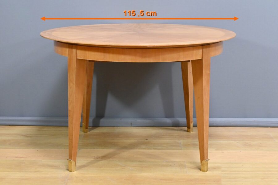 Table 4 à 10 Couverts en Merisier - 1950 – Image 22