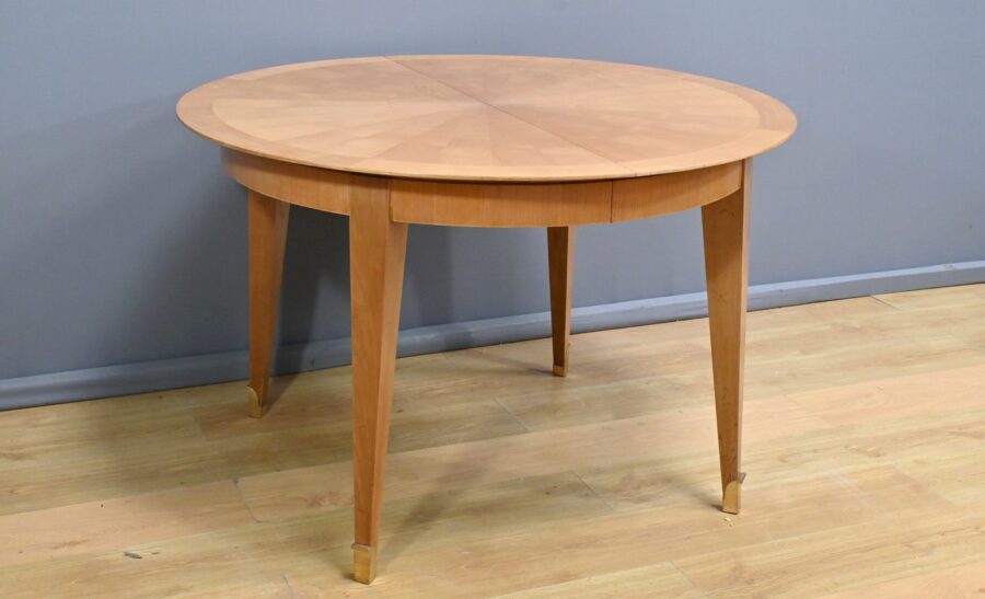 Table 4 à 10 Couverts en Merisier - 1950 – Image 3