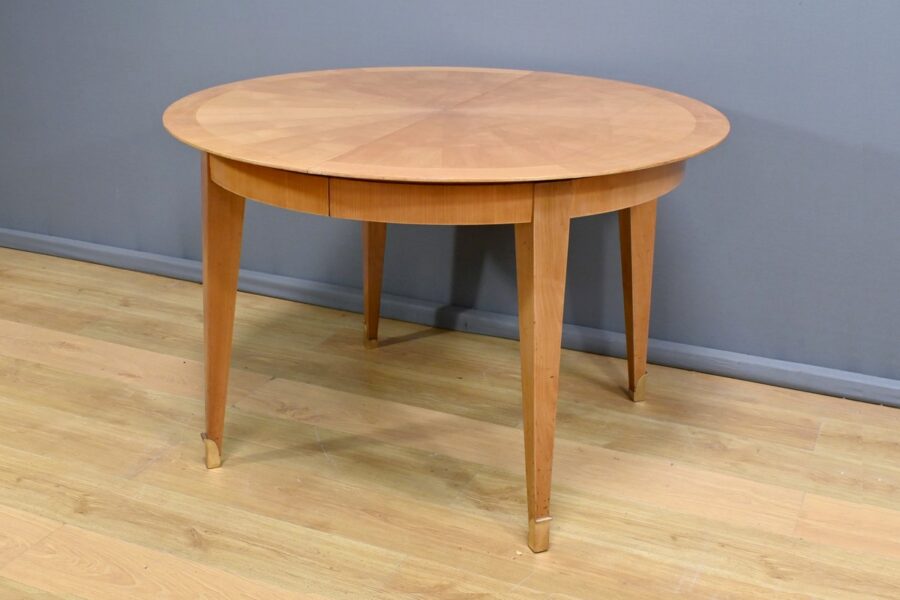 Table 4 à 10 Couverts en Merisier - 1950 – Image 4