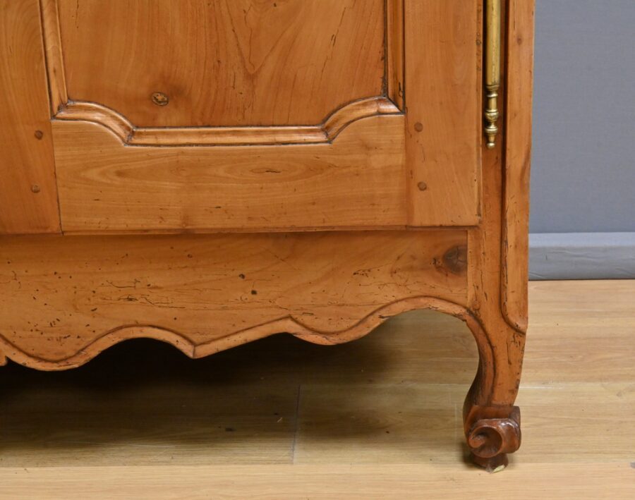 Armoire en Merisier, style Louis XV – Milieu XIXe – Image 11