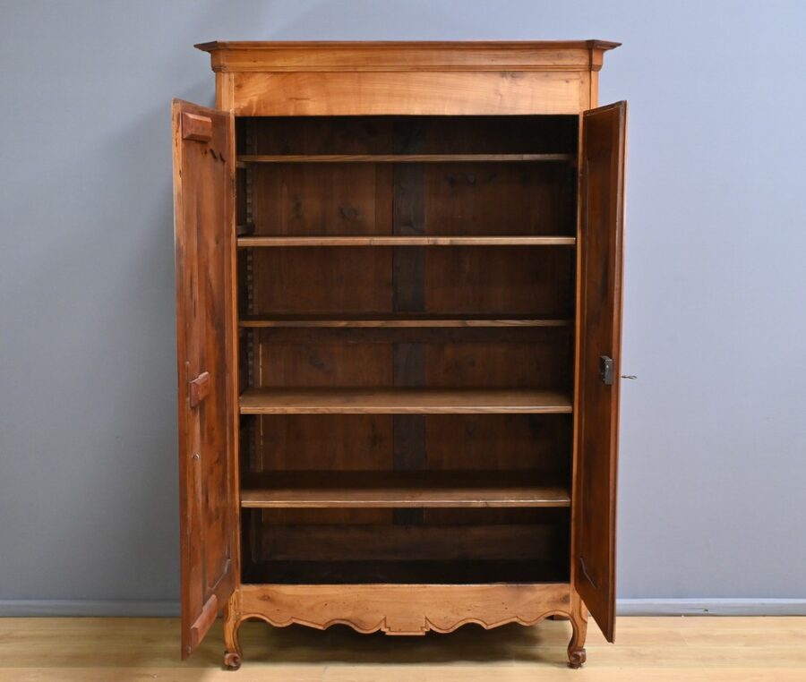 Armoire en Merisier, style Louis XV – Milieu XIXe – Image 4