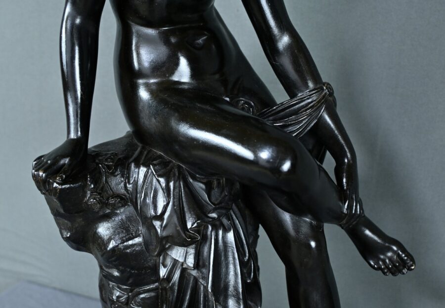 Bronze "Eurydice", de F. Roubaud - Milieu XIXe – Image 6