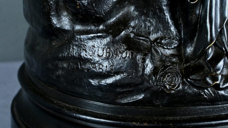 Bronze "Eurydice", de F. Roubaud - Milieu XIXe – Image 9