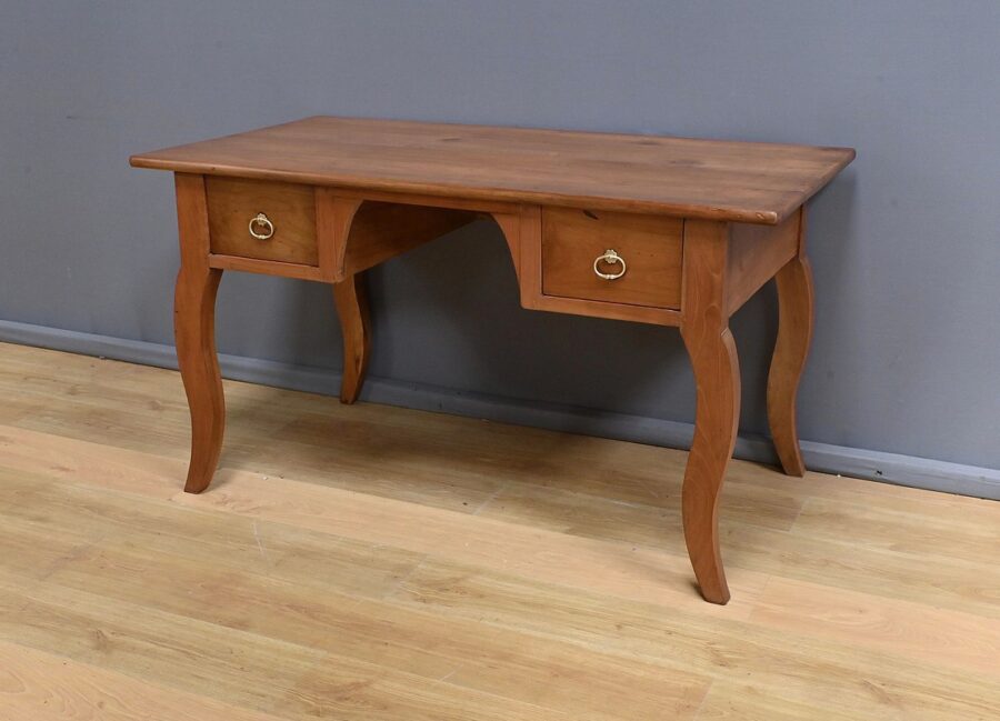 Table Bureau en Merisier, style Louis XV - 2ème partie XIXe