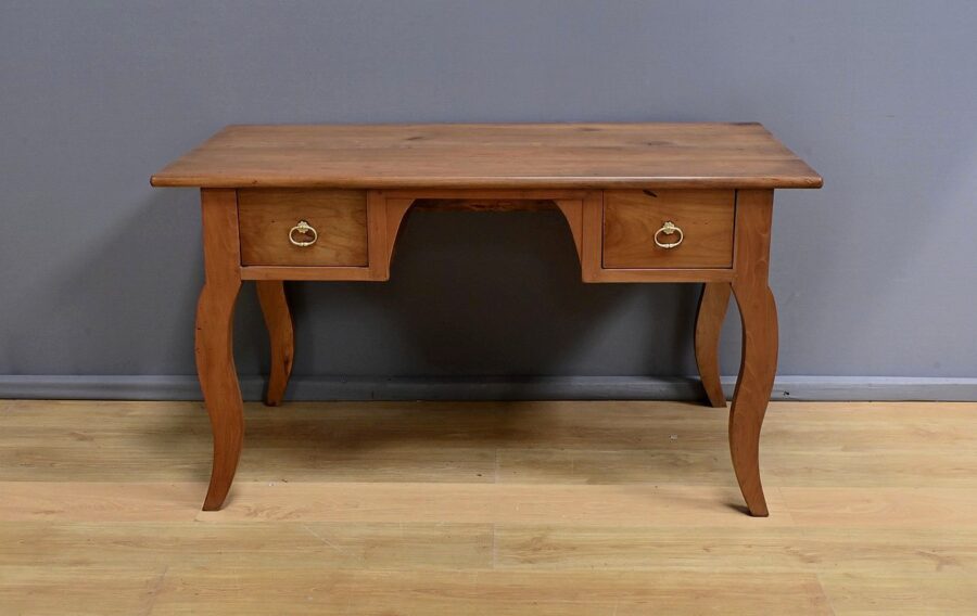 Table Bureau en Merisier, style Louis XV - 2ème partie XIXe – Image 8