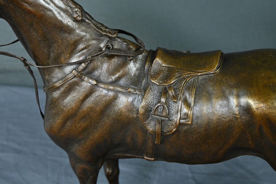 Bronze Cheval "Saucebox", de P. Lenordez - 2ème moitié XIXe – Image 6