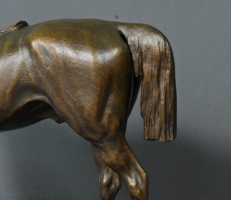 Bronze Cheval "Saucebox", de P. Lenordez - 2ème moitié XIXe – Image 7