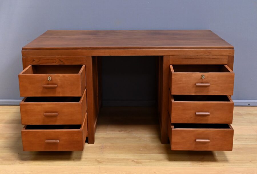 Bureau de Commerce en Teck - 1930 – Image 4