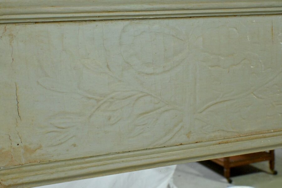 Miroir Trumeau en Bois peint, style Louis XV - 1ère partie XXe – Image 13