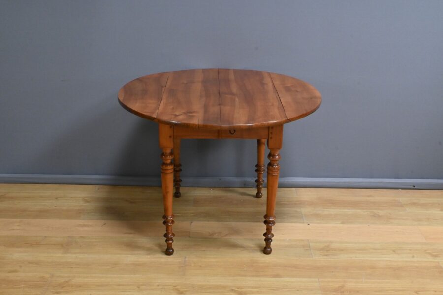 Table 4 à 10 Couverts à Allonges en Merisier, style Louis Philippe – Fin XIXe – Image 2