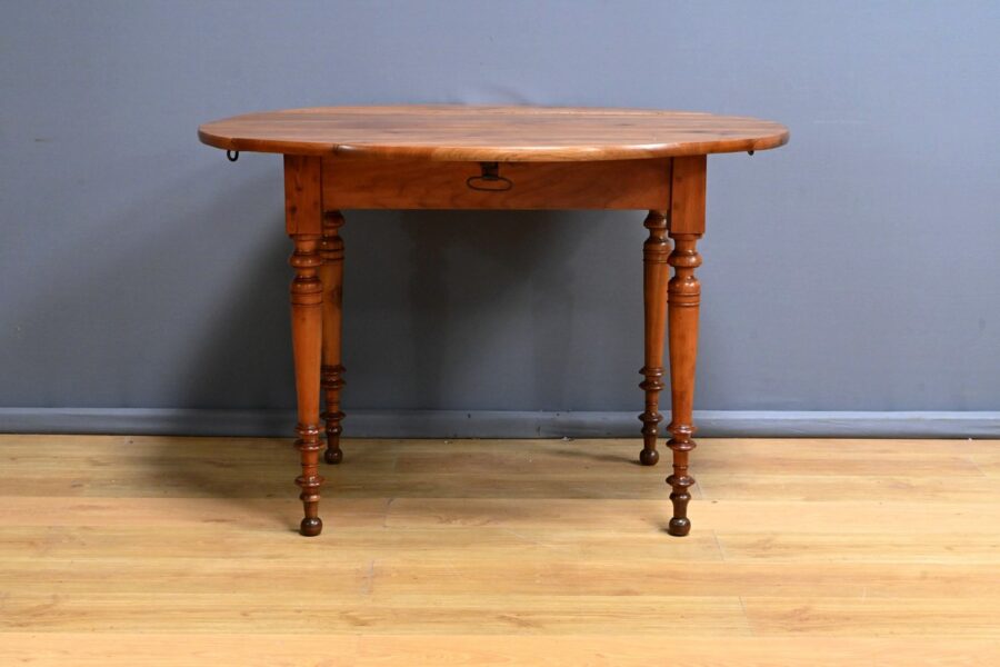 Table 4 à 10 Couverts à Allonges en Merisier, style Louis Philippe – Fin XIXe – Image 16