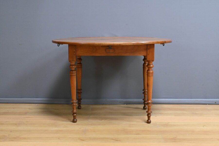 Table 4 à 10 Couverts à Allonges en Merisier, style Louis Philippe – Fin XIXe – Image 19
