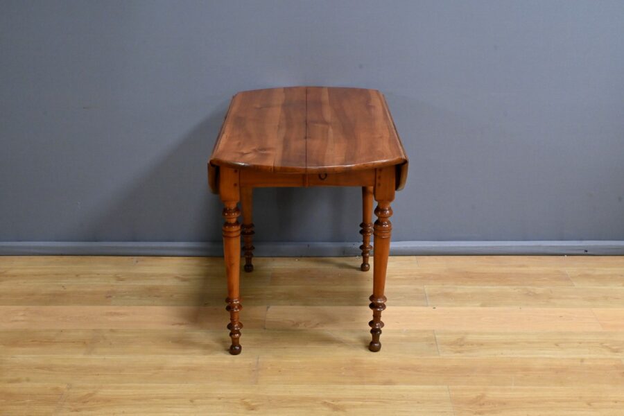 Table 4 à 10 Couverts à Allonges en Merisier, style Louis Philippe – Fin XIXe – Image 5