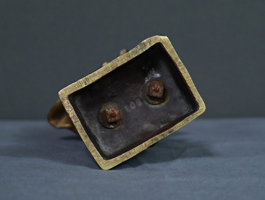 Bronze « L’Ecolière », signé Tremo – Début XXe – Image 23